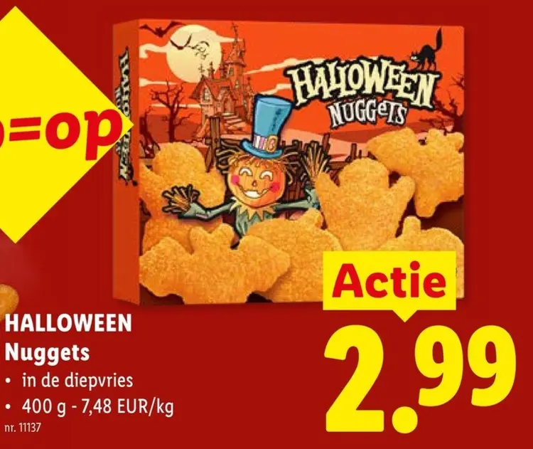 Promotie: Halloween Nuggets