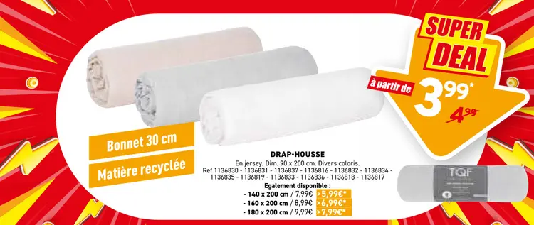 Offre: Drap-housse