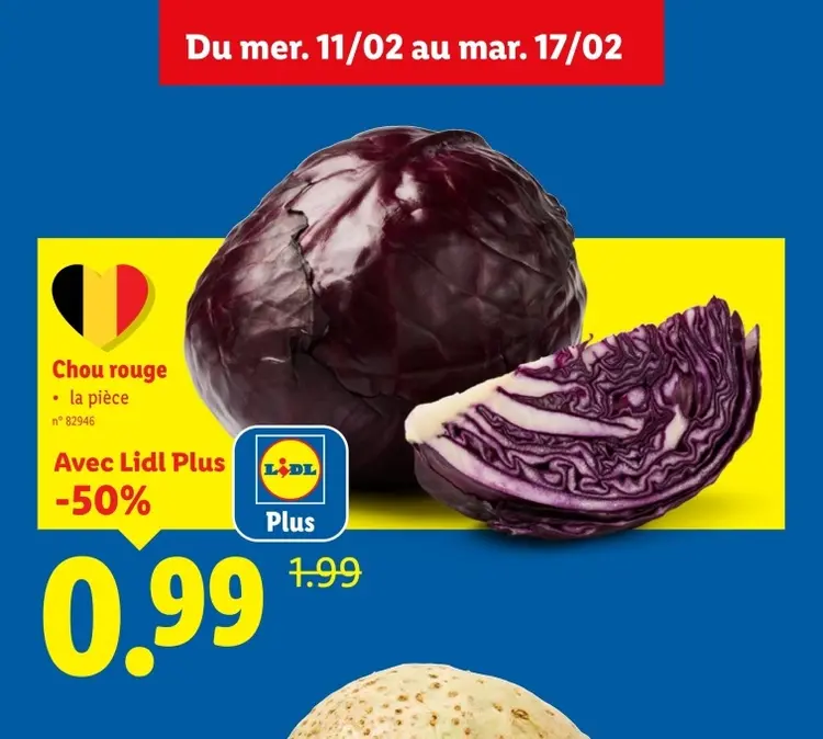 Offre: Chou rouge