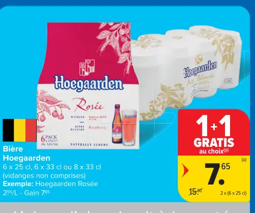 Offre: Bière Hoegaarden