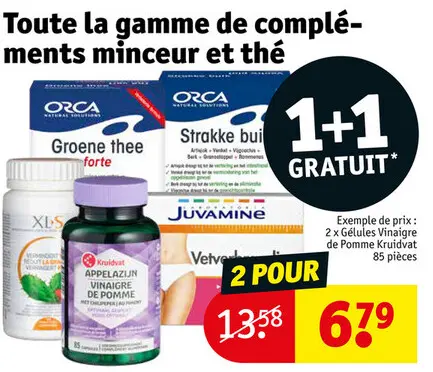 Offre: Gélules Vinaigre de Pomme