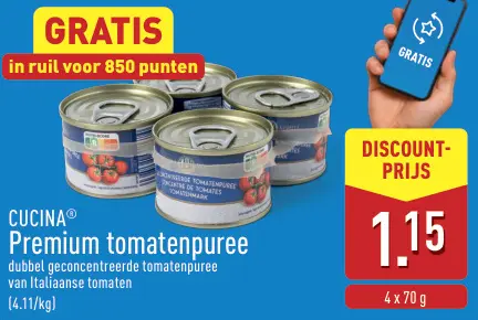 Promotie: Premium tomatenpuree