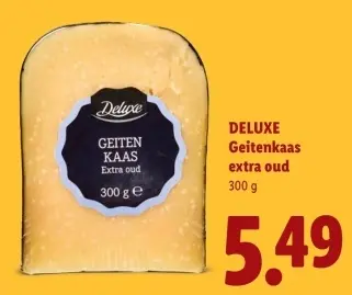 Aanbieding: Geitenkaas extra oud