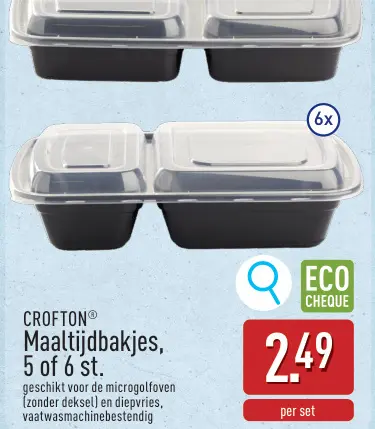 Promotie: Maaltijdbakjes