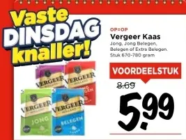 Aanbieding: Vergeer Kaas