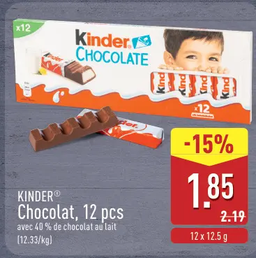Offre: Chocolat