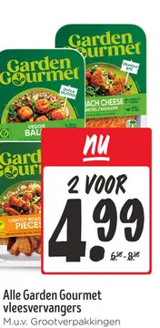 Aanbieding: Alle Garden Gourmet vleesvervangers