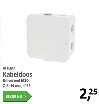 Aanbieding: Kabeldoos