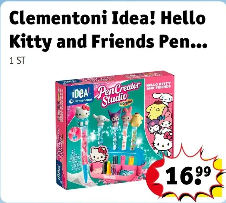 Aanbieding: Idea! Hello Kitty and Friends Pen Creator Studio