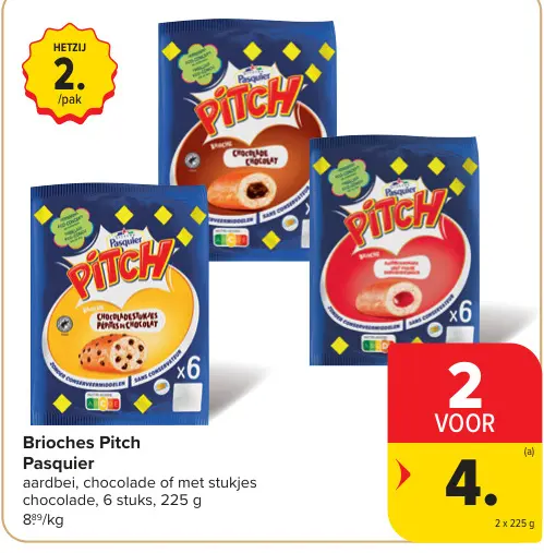 Promotie: Brioches Pitch