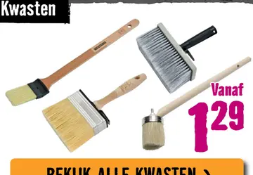 Aanbieding: Kwasten
