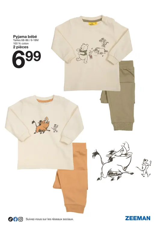 Offre: Pyjama bébé