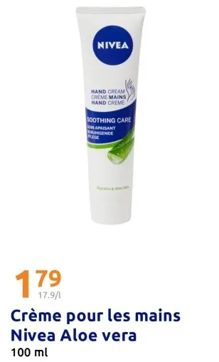 Offre: Crème pour les mains