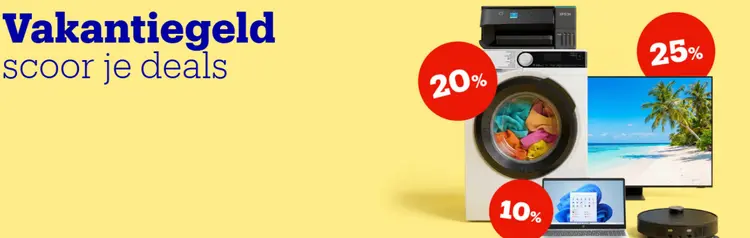 Promotie: Vakantiegeld scoor je deals