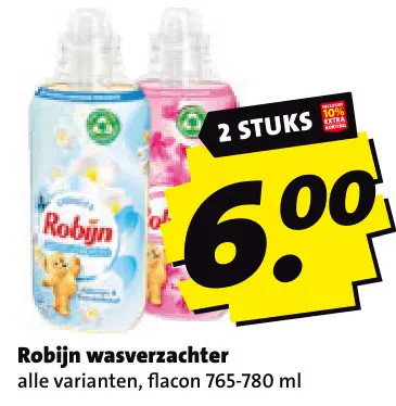 Aanbieding: Robijn wasverzachter