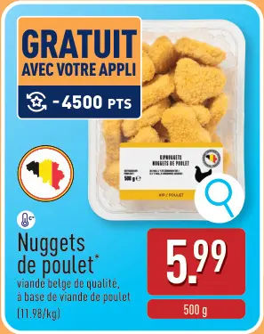 Offre: Nuggets de poulet