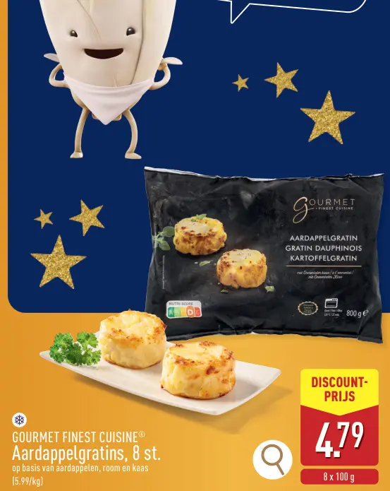 Aanbieding: Aardappelgratins