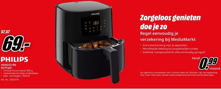 Aanbieding: Airfryer