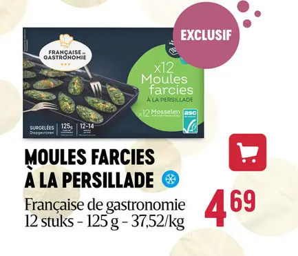 Offre: Moules farcies à la persillade