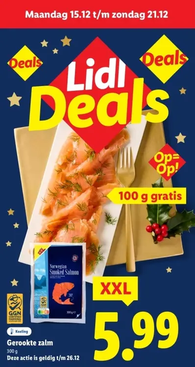 Aanbieding: Gerookte zalm