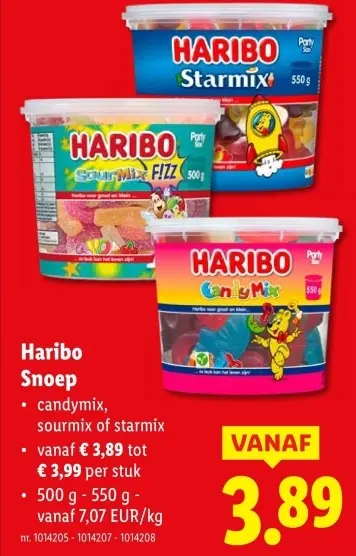 Promotie: Haribo Snoep