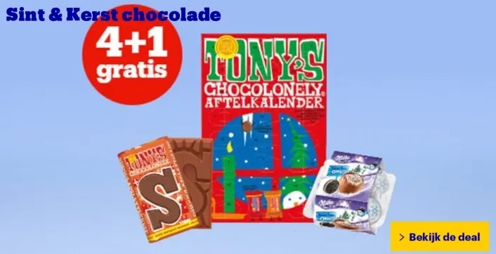 Aanbieding: Sint & Kerst chocolade