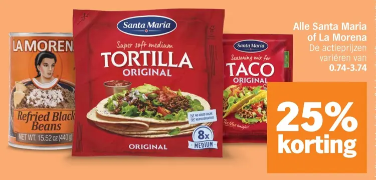 Aanbieding: Alle Santa Maria of La Morena