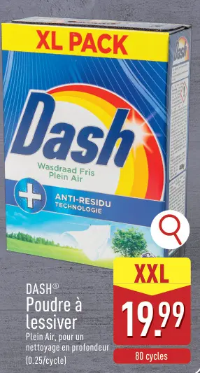 Offre: Poudre à lessiver