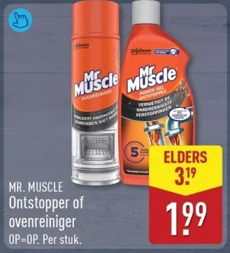 Aanbieding: Ontstopper of ovenreiniger