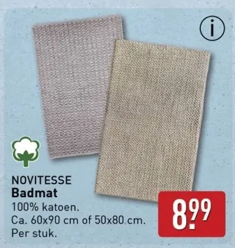 Aanbieding: NOVITESSE Badmat