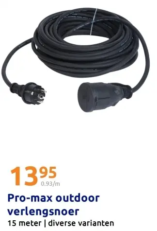 Aanbieding: Pro-max outdoor verlengsnoer