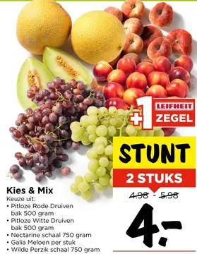 Aanbieding: Kies & Mix Fruit