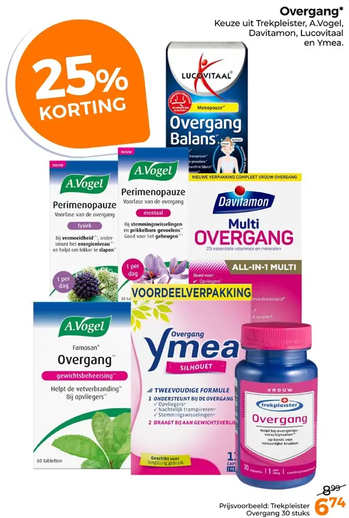 Aanbieding: Overgang