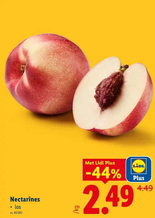 Promotie: Nectarines