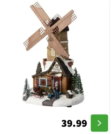 Aanbieding: Windmill Christmas Decoration