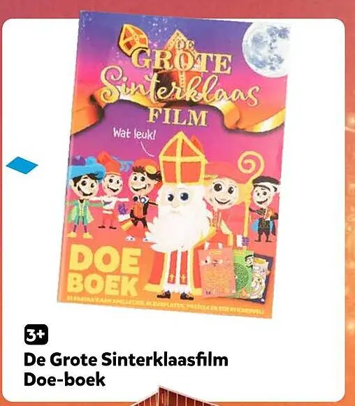 Aanbieding: De Grote Sinterklaasfilm Doe-boek