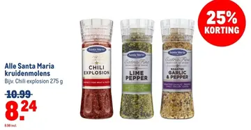 Aanbieding: Alle Santa Maria kruidenmolens