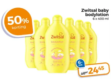Aanbieding: Zwitsal baby bodylotion