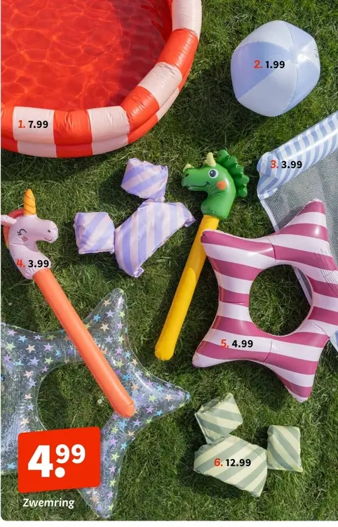 Promotie: Zwemspullen