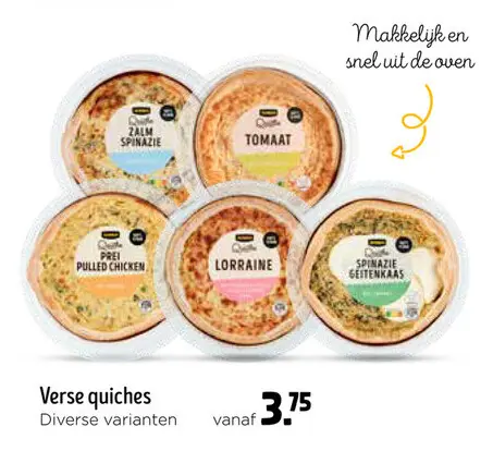 Aanbieding: Verse quiches