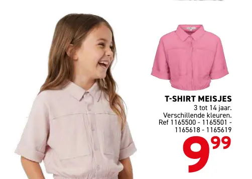 Promotie: T-shirt meisjes