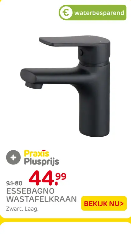 Aanbieding: Essebagno wastafelkraan