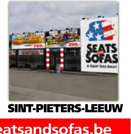 Promotie: Seats sofas