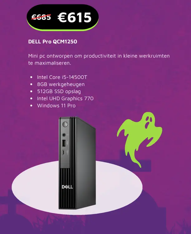 Aanbieding: DELL Pro QCM1250