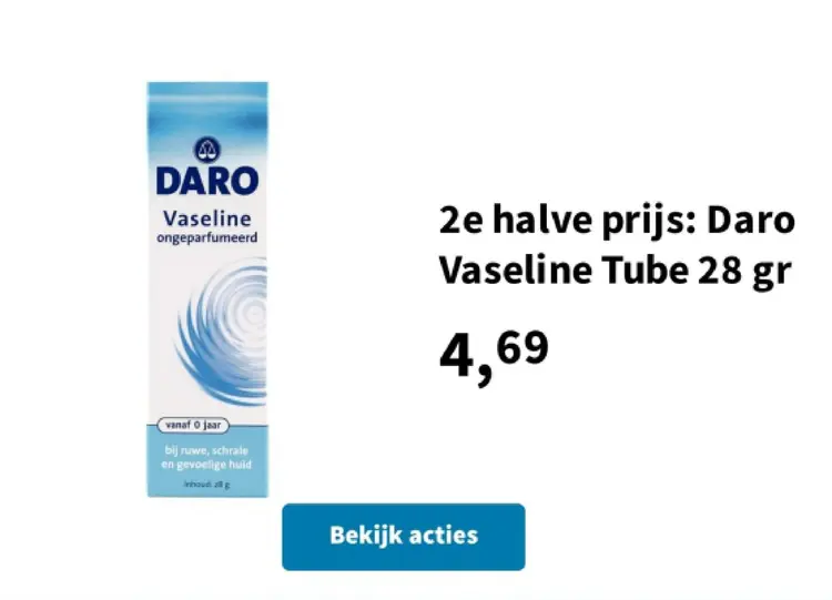 Aanbieding: Vaseline Tube