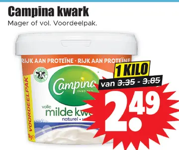 Aanbieding: Campina kwark