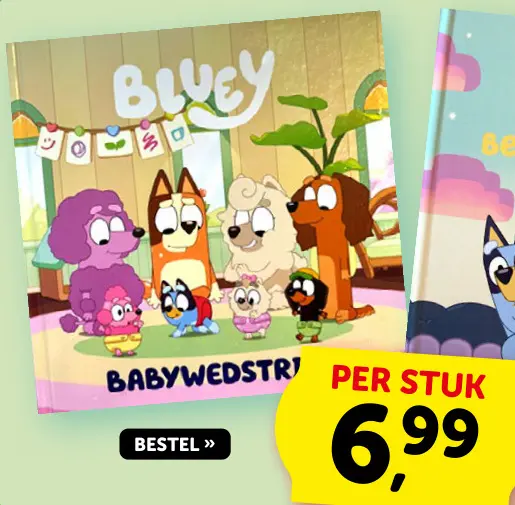 Promotie: Kinderboek - Bluey