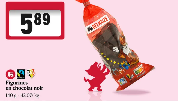 Offre: Chocolat | Noir | Figurines | FSI | Fairtrade