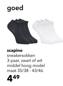 Aanbieding: 3 paar Osaga sneakersokken