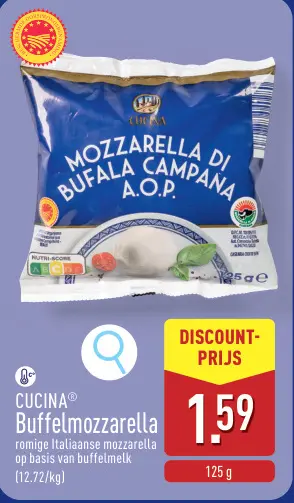 Promotie: Buffelmozzarella